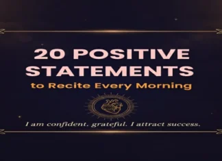 20 Positive Statements to Recite Every Morning